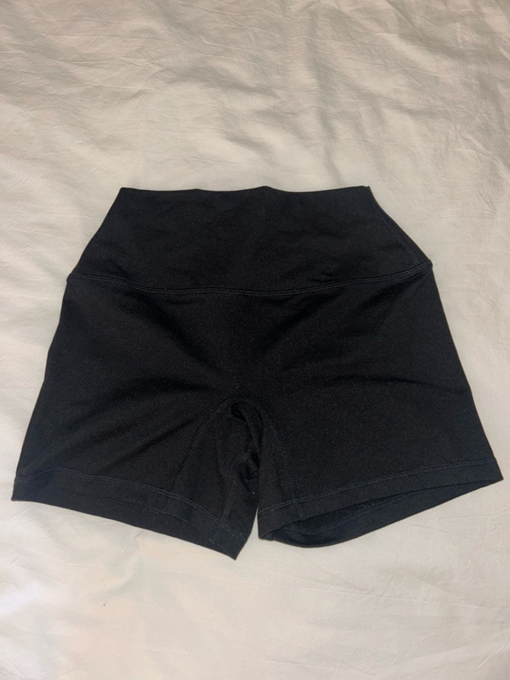 SET Active Black High-Waist Bike Shorts